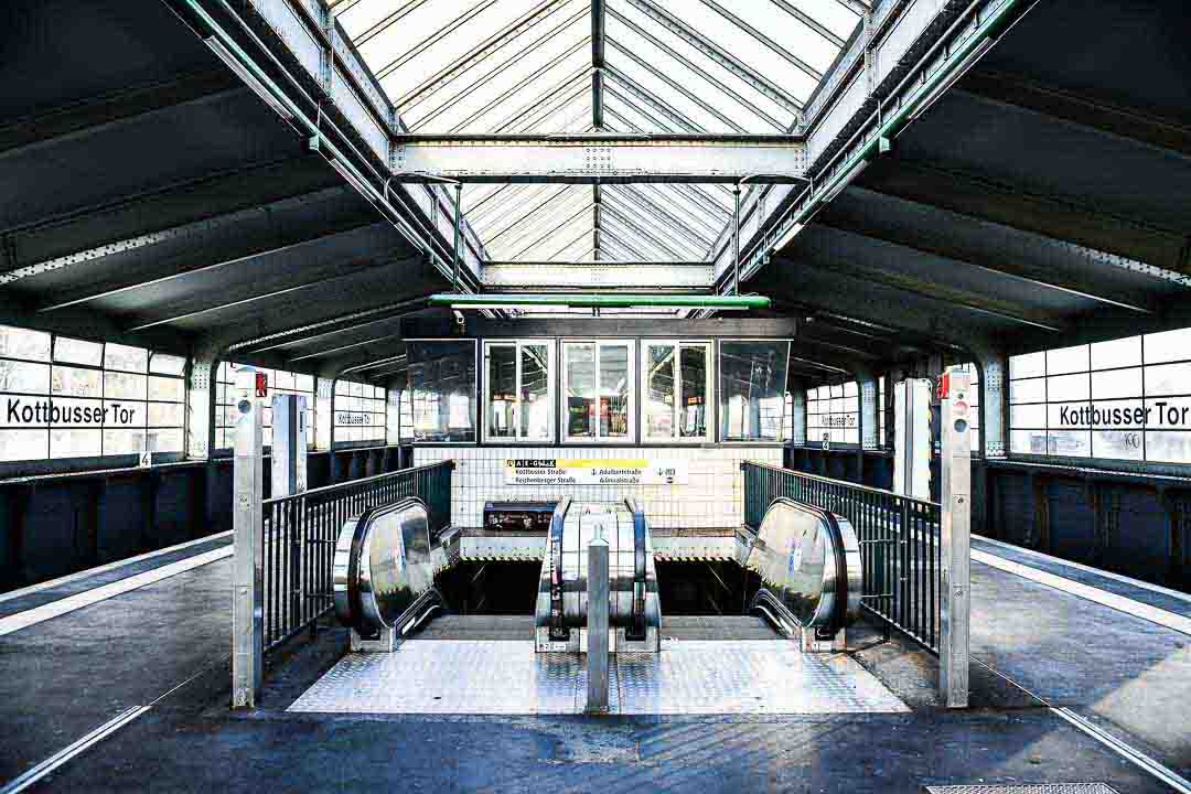 Fotos Berliner U-Bahnhof Architektur